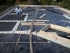 Строительство перекрытия третьего этажа в частном доме, армирование стеклопластиковой арматурой "ROCKBAR".